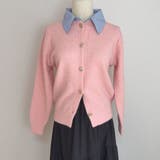 シャツレイヤード 長袖ニットセーター 襟付き | shoppinggo | 詳細画像37 