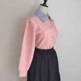 シャツレイヤード 長袖ニットセーター 襟付き | shoppinggo | 詳細画像39 