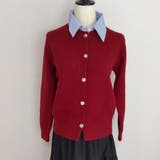 シャツレイヤード 長袖ニットセーター 襟付き | shoppinggo | 詳細画像41 