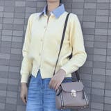 シャツレイヤード 長袖ニットセーター 襟付き | shoppinggo | 詳細画像59 