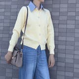 シャツレイヤード 長袖ニットセーター 襟付き | shoppinggo | 詳細画像60 