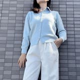 シャツレイヤード 長袖ニットセーター 襟付き | shoppinggo | 詳細画像64 