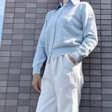 シャツレイヤード 長袖ニットセーター 襟付き | shoppinggo | 詳細画像65 