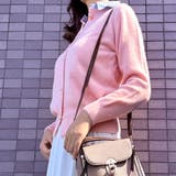 シャツレイヤード 長袖ニットセーター 襟付き | shoppinggo | 詳細画像66 