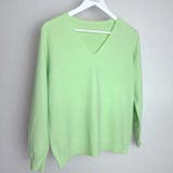 Ｖネックニットソー ニットセーター カジュアルトップス秋冬新作 | shoppinggo | 詳細画像22 