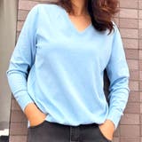 Ｖネックニットソー ニットセーター カジュアルトップス秋冬新作 | shoppinggo | 詳細画像35 