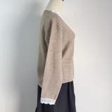 ニットトップス レース切り替え レディース | shoppinggo | 詳細画像15 