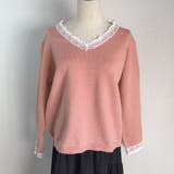 ニットトップス レース切り替え レディース | shoppinggo | 詳細画像23 