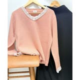 ニットトップス レース切り替え レディース | shoppinggo | 詳細画像20 