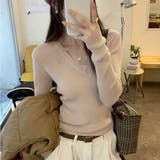 ニットソー Vネック ニットトップス | shoppinggo | 詳細画像14 