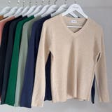 ニットソー Vネック ニットトップス | shoppinggo | 詳細画像47 