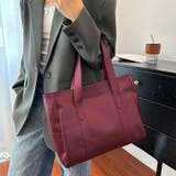 ワインレッド | トートバッグ レディース 肩掛け | shoppinggo