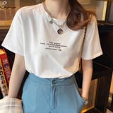ロゴTシャツ レディース 夏服 | shoppinggo | 詳細画像1 
