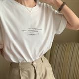 ロゴTシャツ レディース 夏服 | shoppinggo | 詳細画像7 