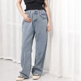 デニムパンツ レディース ハイウエストジーパン 韓国ボトムス 美脚脚長ズボン | shoppinggo | 詳細画像23 