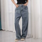 デニムパンツ レディース ハイウエストジーパン 韓国ボトムス 美脚脚長ズボン | shoppinggo | 詳細画像30 