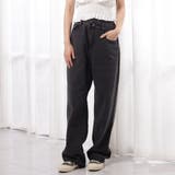 デニムパンツ レディース ハイウエストジーパン 韓国ボトムス 美脚脚長ズボン | shoppinggo | 詳細画像33 