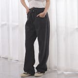 デニムパンツ レディース ハイウエストジーパン 韓国ボトムス 美脚脚長ズボン | shoppinggo | 詳細画像35 