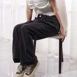 デニムパンツ レディース ハイウエストジーパン 韓国ボトムス 美脚脚長ズボン | shoppinggo | 詳細画像40 