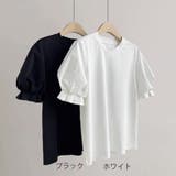 夏服Tシャツ パフスリーブトップス レディース | shoppinggo | 詳細画像2 