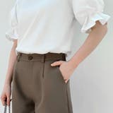 夏服Tシャツ パフスリーブトップス レディース | shoppinggo | 詳細画像5 