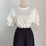 夏服Tシャツ パフスリーブトップス レディース | shoppinggo | 詳細画像31 