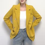 イエロー | テーラードジャケット レディース ジャケット | shoppinggo