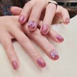 ネイルチップ リボン ピンク | shoppinggo | 詳細画像3