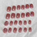 ネイルチップ リボン ピンク | shoppinggo | 詳細画像7