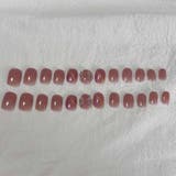 ネイルチップ リボン ピンク | shoppinggo | 詳細画像8