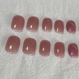 ネイルチップ リボン ピンク | shoppinggo | 詳細画像9