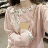 ニットトップス レース切り替え レディース | shoppinggo | 詳細画像12 