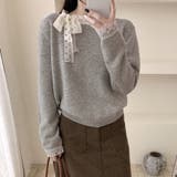 ニットトップス レース切り替え レディース | shoppinggo | 詳細画像15 