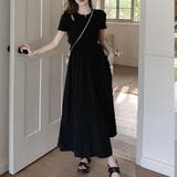 ロングワンピース 切り替えワンピース 半袖 | shoppinggo | 詳細画像6