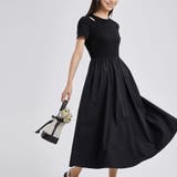 ロングワンピース 切り替えワンピース 半袖 | shoppinggo | 詳細画像8