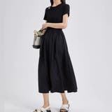 ロングワンピース 切り替えワンピース 半袖 | shoppinggo | 詳細画像10