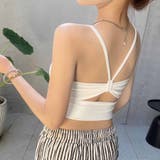 背中あき キャミソール リボン | shoppinggo | 詳細画像8