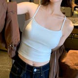 背中あき キャミソール リボン | shoppinggo | 詳細画像9