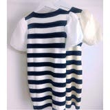 ニットワンピース ボーダー柄 半袖 | shoppinggo | 詳細画像20