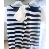ニットワンピース ボーダー柄 半袖 | shoppinggo | 詳細画像28