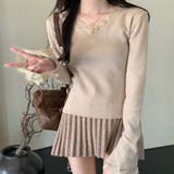 ニットセーター レース切り替え ニットソーレディース | shoppinggo | 詳細画像13 