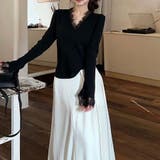 ニットセーター レース切り替え ニットソーレディース | shoppinggo | 詳細画像19 