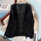シアーカーディガン 透け感 UV対策 | shoppinggo | 詳細画像17 