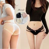 レースショーツ 花柄 リボン | shoppinggo | 詳細画像1 