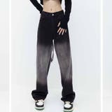 デニムパンツ グラデーション チャコールグレー | shoppinggo | 詳細画像2