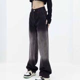デニムパンツ グラデーション チャコールグレー | shoppinggo | 詳細画像4