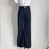 フレアパンツ デニムパンツ レディース | shoppinggo | 詳細画像15 