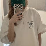 リボンロゴTシャツ レディース 夏服 | shoppinggo | 詳細画像4 