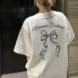 リボンロゴTシャツ レディース 夏服 | shoppinggo | 詳細画像6 