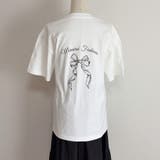 リボンロゴTシャツ レディース 夏服 | shoppinggo | 詳細画像16 